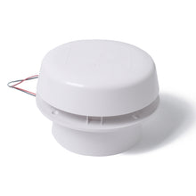 Load image into Gallery viewer, Mushroom Shape 12V White Volt  RV Roof Mute Air Vent Fan Camper Travel Trailer, A0673