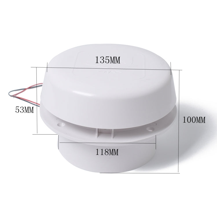 Mushroom Shape 12V White Volt  RV Roof Mute Air Vent Fan Camper Travel Trailer, A0673