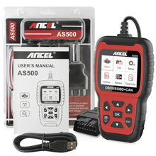 Load image into Gallery viewer, Ancel AS500 OBDII Scanner Engine Reader Car Diagnostics Tool, AS500