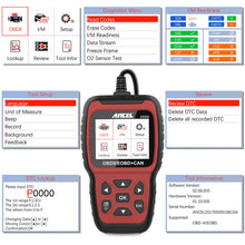 Load image into Gallery viewer, Ancel AS500 OBDII Scanner Engine Reader Car Diagnostics Tool, AS500