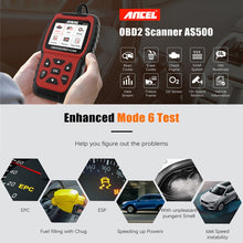 Load image into Gallery viewer, Ancel AS500 OBDII Scanner Engine Reader Car Diagnostics Tool, AS500