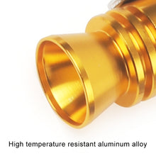 Load image into Gallery viewer, Universal Aluminum Turbo Sound Exhaust Muffler Pipe Whistle Car / Motorcycle Simulator Whistler, Size: L, Outside Diameter: 30mm, Size: L (Black), Size: L (Gold), Size: L (Blue), Size: L (Red), Size: L (Silver)