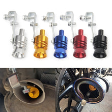 Load image into Gallery viewer, Universal Aluminum Turbo Sound Exhaust Muffler Pipe Whistle Car / Motorcycle Simulator Whistler, Size: L, Outside Diameter: 30mm, Size: L (Black), Size: L (Gold), Size: L (Blue), Size: L (Red), Size: L (Silver)