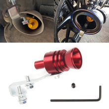 Load image into Gallery viewer, Universal Aluminum Turbo Sound Exhaust Muffler Pipe Whistle Car / Motorcycle Simulator Whistler, Size: L, Outside Diameter: 30mm, Size: L (Black), Size: L (Gold), Size: L (Blue), Size: L (Red), Size: L (Silver)