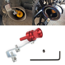 Load image into Gallery viewer, Universal Aluminum Turbo Sound Exhaust Muffler Pipe Whistle Car / Motorcycle Simulator Whistler, Size: M, Outside Diameter: 23mm, Size: M (Black), Size: M (Gold), Size: M (Blue), Size: M (Red), Size: M (Silver)