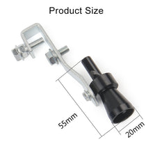 Load image into Gallery viewer, Universal Aluminum Turbo Sound Exhaust Muffler Pipe Whistle Car / Motorcycle Simulator Whistler, Size: S, Outside Diameter: 20mm, Size: S (Silver), Size: S (Black), Size: S (Gold), Size: S (Blue), Size: S (Red)