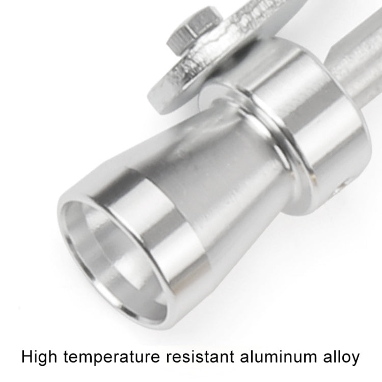Universal Aluminum Turbo Sound Exhaust Muffler Pipe Whistle Car / Motorcycle Simulator Whistler, Size: S, Outside Diameter: 20mm, Size: S (Silver), Size: S (Black), Size: S (Gold), Size: S (Blue), Size: S (Red)