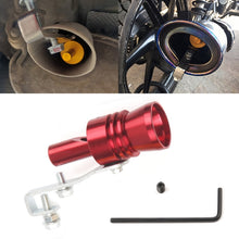 Load image into Gallery viewer, Universal Aluminum Turbo Sound Exhaust Muffler Pipe Whistle Car / Motorcycle Simulator Whistler, Size: XL, Outside Diameter: 35mm, Size: XL (Black), Size: XL (Gold), Size: XL (Blue), Size: XL (Red), Size: XL (Silver)