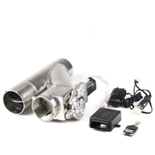 Load image into Gallery viewer, CNSPEED Y Shape 2 In 1 Car Remote Control Electric Exhaust Valve Pipe, Size: 2.25 inch, Size: 2.25 inch