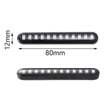 Load image into Gallery viewer, 1 Pair Motorcycle 12LED Running Water Turn License Plate Light, 12LED