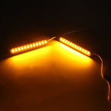 Load image into Gallery viewer, 1 Pair Motorcycle 12LED Running Water Turn License Plate Light, 12LED