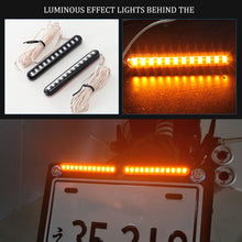 Load image into Gallery viewer, 1 Pair Motorcycle 12LED Running Water Turn License Plate Light, 12LED