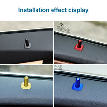 Load image into Gallery viewer, Car Door Latch Pin Door Screw Knob Cap Cover Trim for BMW F10, Left and Right Driving, For BMW F10 (Black)