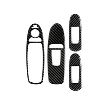 Load image into Gallery viewer, 4 PCS Car Carbon Fiber Window Lift Panel Decorative Sticker for Infiniti Q50 2014-2020, Left Drive, Window Lift Panel (A)
