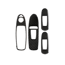 Load image into Gallery viewer, 4 PCS Car Carbon Fiber Window Lift Panel Decorative Sticker for Infiniti Q50 2014-2020, Left Drive, Window Lift Panel (B)