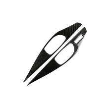 Load image into Gallery viewer, 2 PCS Car Carbon Fiber Door Inner Handle Panel Decorative Sticker for Infiniti Q60, Left Drive, Door Inner Handle Panel