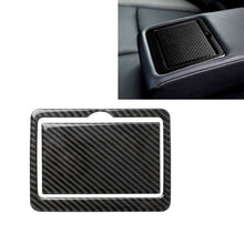 Load image into Gallery viewer, 2 PCS Car Carbon Fiber Rear Water Cup Holder Panel Decorative Sticker for Infiniti Q50 / Q60 2014-2020, Rear Water Cup Holder Panel