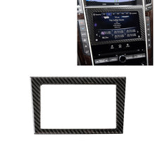 Load image into Gallery viewer, Car Carbon Fiber Navigation Frame Decorative Sticker for Infiniti Q50 / Q60 2014-2020, Navigation Frame