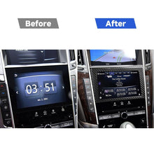 Load image into Gallery viewer, Car Carbon Fiber Navigation Frame Decorative Sticker for Infiniti Q50 / Q60 2014-2020, Navigation Frame