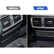 Load image into Gallery viewer, Car Carbon Fiber Rear Seat Ashtray Panel Decorative Sticker for Infiniti Q50 / Q60 2014-2020, Rear Seat Ashtray Panel