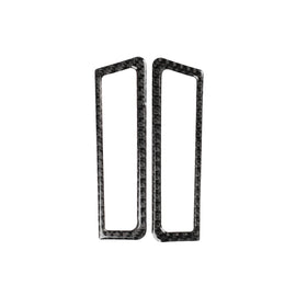 2 PCS Car Carbon Fiber A Column Air Outlet Frame Decorative Sticker for Infiniti Q50 / Q60 2014-2020, A Column Air Outlet Frame