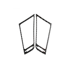 Load image into Gallery viewer, 2 PCS Car Carbon Fiber Central Air Outlet Frame Decorative Sticker for Infiniti Q50 / Q60 2014-2020, Central Air Outlet Frame