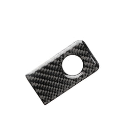 Car Carbon Fiber Front Passenger Seat Storage Box Decorative Sticker for Infiniti Q50 / Q60 2014-2020, Left Drive, Front Passenger Seat Storage Box