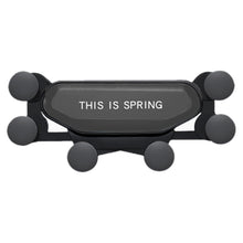 Load image into Gallery viewer, Car Air Outlet Six-claw Gravity Mobile Phone Holder Bracket, Six-claw Phone Holder(Black), Six-claw Phone Holder(Red), Six-claw Phone Holder(Silver)
