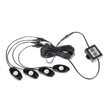 Load image into Gallery viewer, 4 in 1 Universal Car APP Control RGB Chassis Atmosphere Lights Colorful Lighting Decorative Lamp, Car APP Control Atmosphere Lights