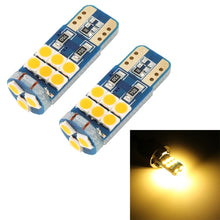 Load image into Gallery viewer, 2 PCS T10 DC12 / 1W 9LEDs SMD-3030 Car Clearance Light, 9LEDs (Ice Blue Light), 9LEDs (Blue Light), 9LEDs (Pink Light), 9LEDs (White Light), 9LEDs (Yellow Light)