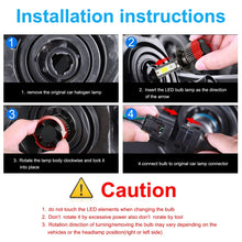 Load image into Gallery viewer, 2 PCS EV18 H7 DC9-30V 20W 6000K 2500LM Car LED Headlight Lamps, EV18-H7