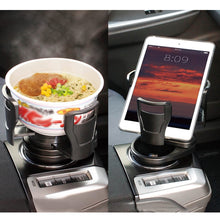 Load image into Gallery viewer, Multi-functional Car Auto Universal Cup Holder Drink Holder, Black