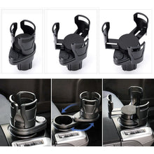 Load image into Gallery viewer, Multi-functional Car Auto Universal Cup Holder Drink Holder, Black