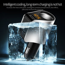 Load image into Gallery viewer, Car Multi-functional Three USB Charger Adapter 3 in 1 Fast Charger, HY101