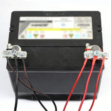 Load image into Gallery viewer, FOXSUR 1 Pair Car Automotive Battery Wire Cable Terminals Clamp Connectors Kit, Wire Cable Terminals