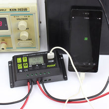 Load image into Gallery viewer, FOXSUR 30A Solar Charge Controller 12V / 24V Automatic Identification Controller, 30A