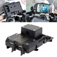 Load image into Gallery viewer, Motorcycle Mobile Phone Holder USB Charger Bracket, USB Charger Bracket
