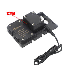 Load image into Gallery viewer, Motorcycle Mobile Phone Holder USB Charger Bracket, USB Charger Bracket