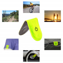 Load image into Gallery viewer, 2 PCS Outdoor Night Running Safety Warning Light LED Illuminated Magnet Clip Light