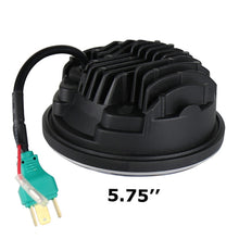 Load image into Gallery viewer, 5.75 inch DC12V 6000K-6500K 40W Car LED Headlight for Harley, 5.75 inch, 40W