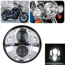 Load image into Gallery viewer, 5.75 inch DC12V 6000K-6500K 40W Car LED Headlight for Harley, 5.75 inch, 40W