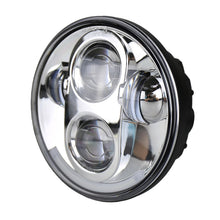 Load image into Gallery viewer, 5.75 inch DC12V 6000K-6500K 40W Car LED Headlight for Harley, 5.75 inch (Silver), DC12V 40W