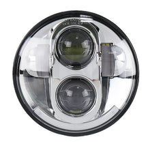 Load image into Gallery viewer, 5.75 inch DC12V 6000K-6500K 40W Car LED Headlight for Harley, 5.75 inch (Silver), DC12V 40W