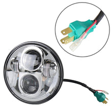Load image into Gallery viewer, 5.75 inch DC12V 6000K-6500K 40W Car LED Headlight for Harley, 5.75 inch (Silver), DC12V 40W