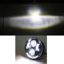 Load image into Gallery viewer, 5.75 inch DC12V 6000K-6500K 40W Car LED Headlight for Harley, 5.75 inch (Silver), DC12V 40W