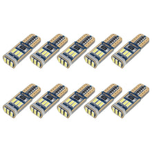 Load image into Gallery viewer, 10 PCS T10 DC12V / 1.7W / 6000K / 110LM 9LEDs SMD-4014 Car Clearance Light, with Decoder, 10pcs DC12V / 1.7W / 6000K / 110LM