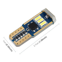 Load image into Gallery viewer, 10 PCS T10 DC12V / 1.7W / 6000K / 110LM 9LEDs SMD-4014 Car Clearance Light, with Decoder, 10pcs DC12V / 1.7W / 6000K / 110LM