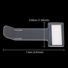 Load image into Gallery viewer, 10 PCS Car Plastic Mounted Bill Clip Holder Parking Timing Car Ticket Holder, Plastic Mounted  Clip