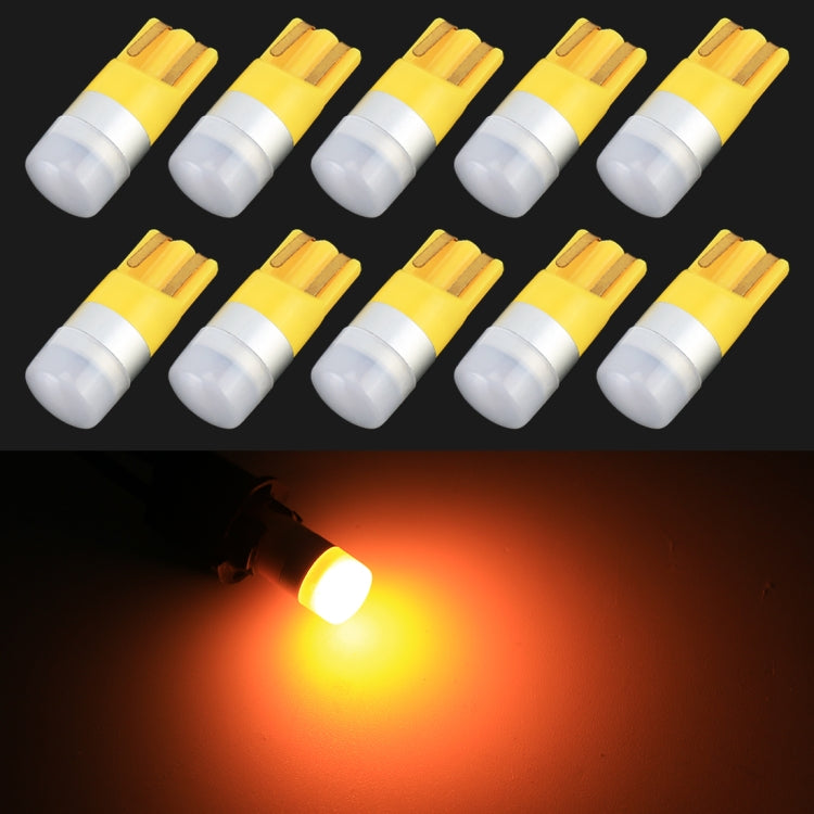 10 PCS T10 / W5W / 168 / 194 DC12V / 0.6W 1LEDs SMD-3030 Car Clearance Light