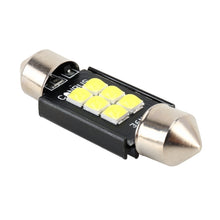 Load image into Gallery viewer, 2 PCS 36mm DC12V / 2.5W / 6000K / 170LM 6LEDs SMD-3030 Car Reading Lamp Dome Light, 36mm